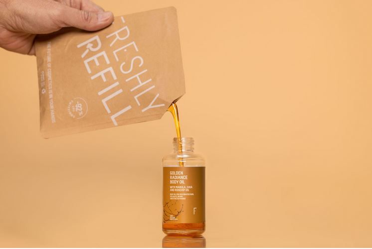 Freshly Cosmetics Presenta Freshly Refill, Su Revolucionario Sistema De Rellenado Con Un Envase De Cartón 100% Reciclable