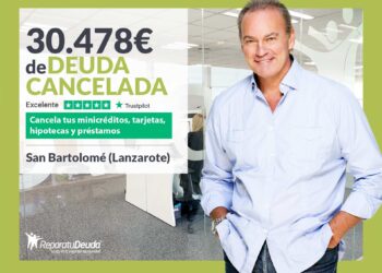 Repara Tu Deuda Abogados Cancela 30.478 € En San Bartolomé (Lanzarote) Con La Ley De Segunda Oportunidad