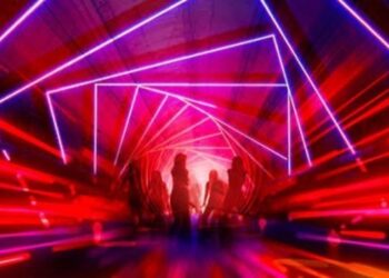 Por Primera Vez En El Mundo, Los Túneles De Wynyard Forman Parte De Vivid Sydney 2023