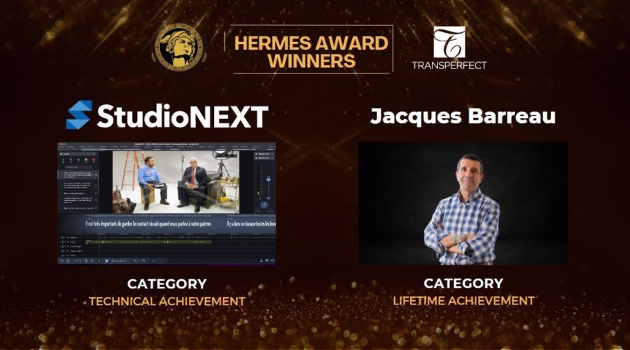 TransPerfect Obtiene Dos Galardones En Los Premios Hermes De La Entertainment Globalization Association (EGA)