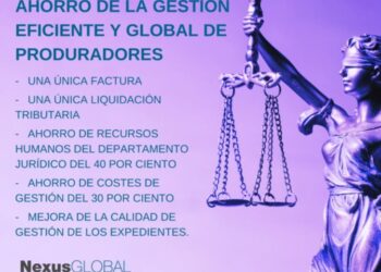 La Gestión De Procuradores Eficiente Y Global Es Capaz De Reducir Costes En Un 40 Por Ciento Al Sector Asegurador, Según El Análisis De Nexus Global