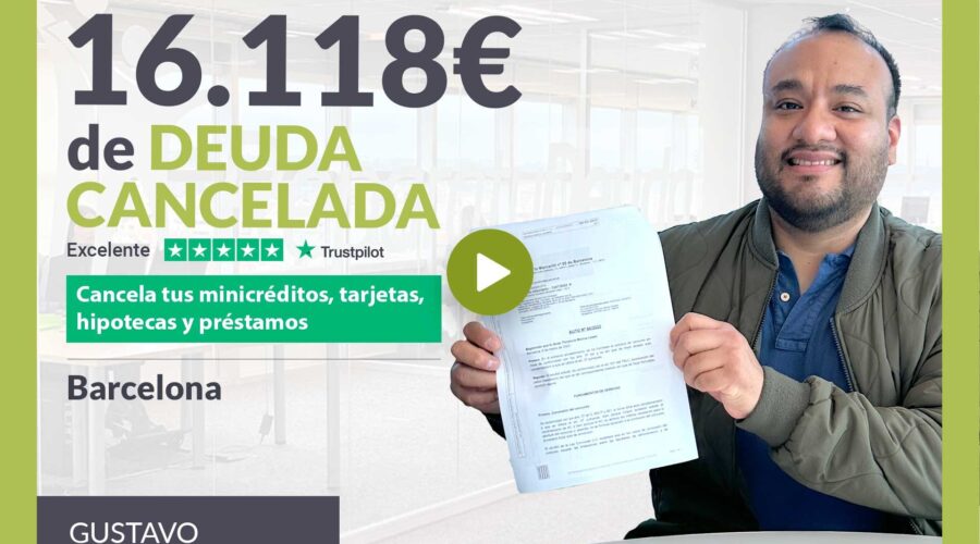 Repara Tu Deuda Abogados Cancela 16.118 € En Barcelona (Cataluña) Con La Ley De Segunda Oportunidad