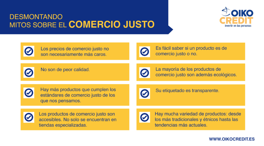Asequible, Ecológico Y Accesible: Oikocredit Desmonta Los Mitos Sobre El Comercio Justo