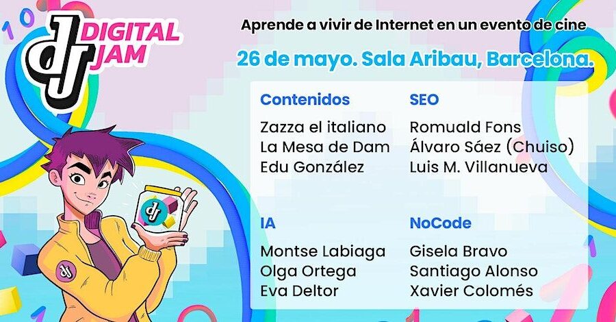 Digital Jam, El Evento De Los Emprendedores Digitales Aterriza En Barcelona