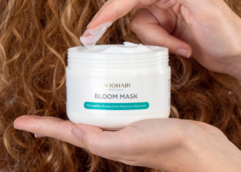 Wiohair Lanza BLOOM MASK, Una Nueva Mascarilla Para El Volumen Para Cabellos Finos, Grasos O Poca Densidad