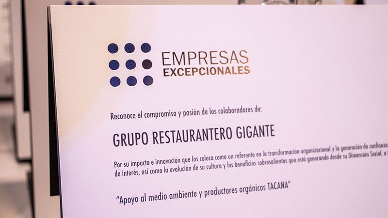 Grupo Restaurantero Gigante Es Galardonado Por Apoyar A Productores De Café En Chiapas