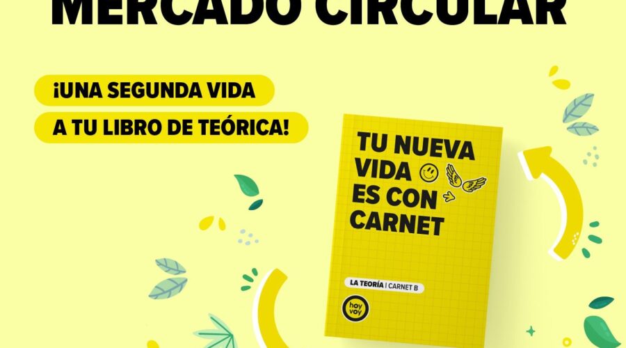 ‘Mercado Circular’, La Nueva Iniciativa Sostenible De Hoy-voy Para Reciclar Los Libros En Sus Autoescuelas