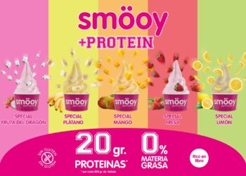 Nace Smöoy +PROTEIN, El Primer Yogur Soft Helado Del Mercado Enriquecido Con Proteína
