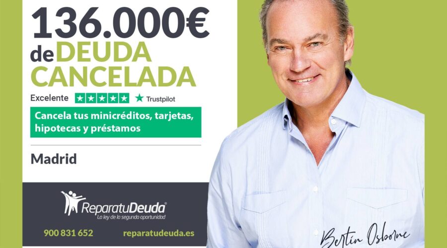 Repara Tu Deuda Abogados Cancela 136.000 € En Madrid Con La Ley De La Segunda Oportunidad