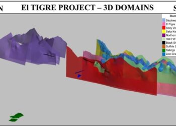 Silver Tiger Anuncia Una Estimación Actualizada De Recursos Minerales Del Proyecto De Plata-oro El Tigre