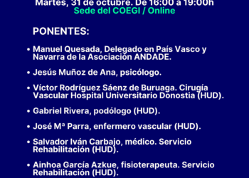 Las Necesidades Sanitarias De Las Personas Amputadas Analizadas En Una Jornada Multidisciplinar Organizada Por El COEGI Y La Asociación Nacional De Amputados (Andade)