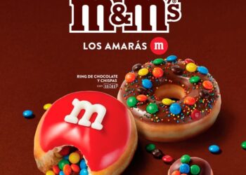 Krispy Kreme Trae A México El Color Y La Diversión A Lo Grande Con La Dona Sorpresa Rellena De M&M’s