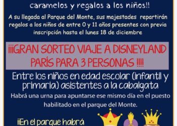 Los RRMM De Bañugues Sortearán Un Viaje A Disneyland París Entre Todos Los Niños Y Niñas Inscritos A Su Cabalgata, Además De Entregar Regalos Personalizados Al Finalizar El Desfile