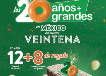 Krispy Kreme Celebra 20 Años En México