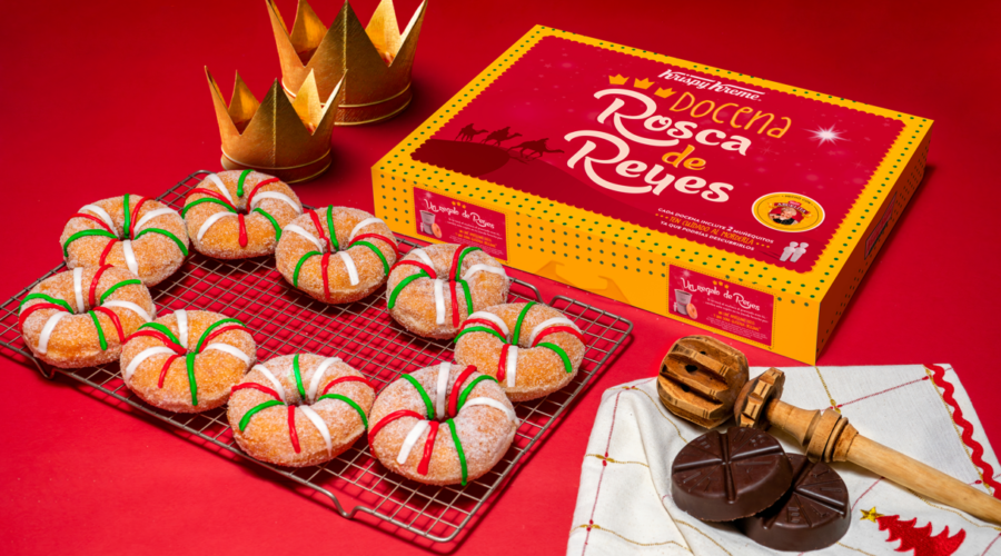 Los Sabores Inolvidables Y La Tradicional Dona De Reyes De Krispy Kreme Están De Regreso