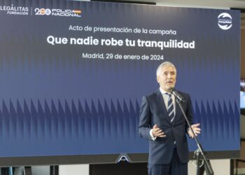 Grande-Marlaska Preside La Presentación De La Campaña ‘Que Nadie Robe Tu Tranquilidad’ De La Fundación Legálitas