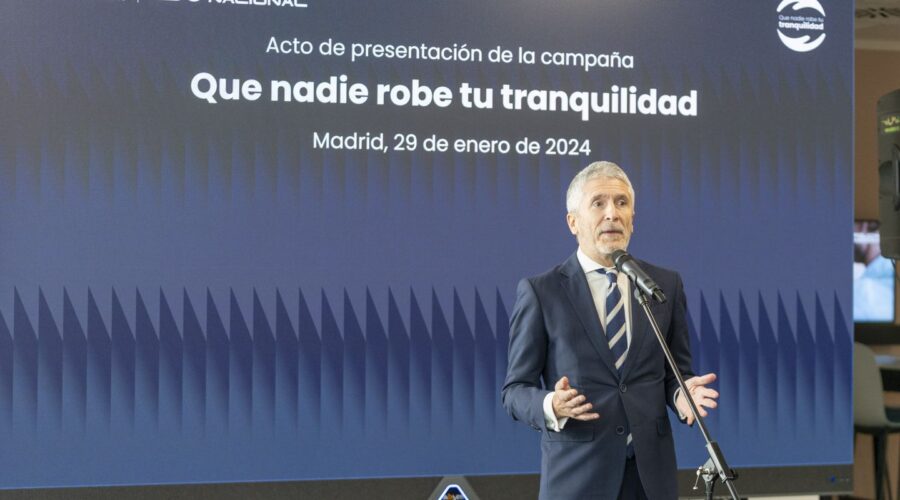 Grande-Marlaska Preside La Presentación De La Campaña ‘Que Nadie Robe Tu Tranquilidad’ De La Fundación Legálitas