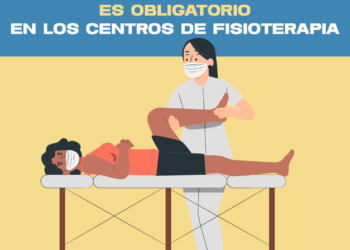 El CGCFE Apela A La Responsabilidad Individual Sobre El Uso De La Mascarilla En Sus Centros De Fisioterapia