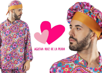 Agatha Ruiz De La Prada Presenta Su última Colección De Uniformes Para Maestras, Personal Sanitario Y Cocineros