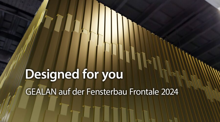 Designed For You: GEALAN Presenta Su Innovador Stand En La Feria Fensterbau Frontale 2024